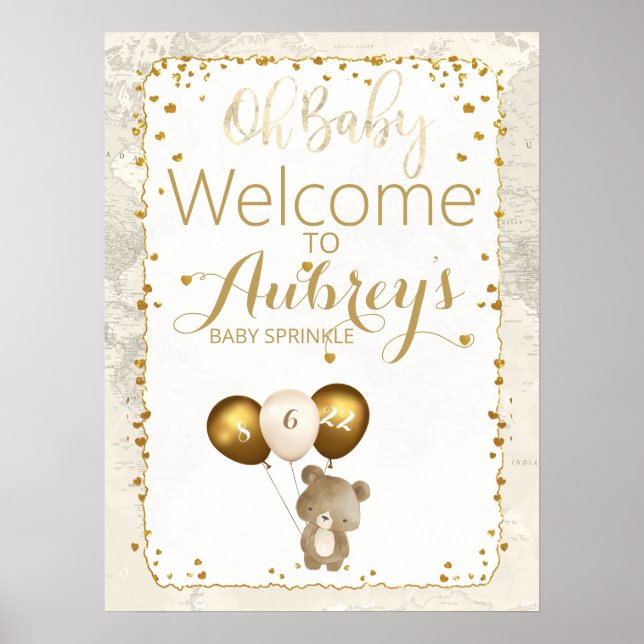 Oh Baby, Sprinkle Welcome Poster (Front)
