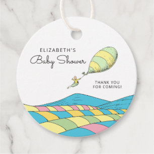 Oh, Baby, the Places You'll Go Baby Shower Favour Tags