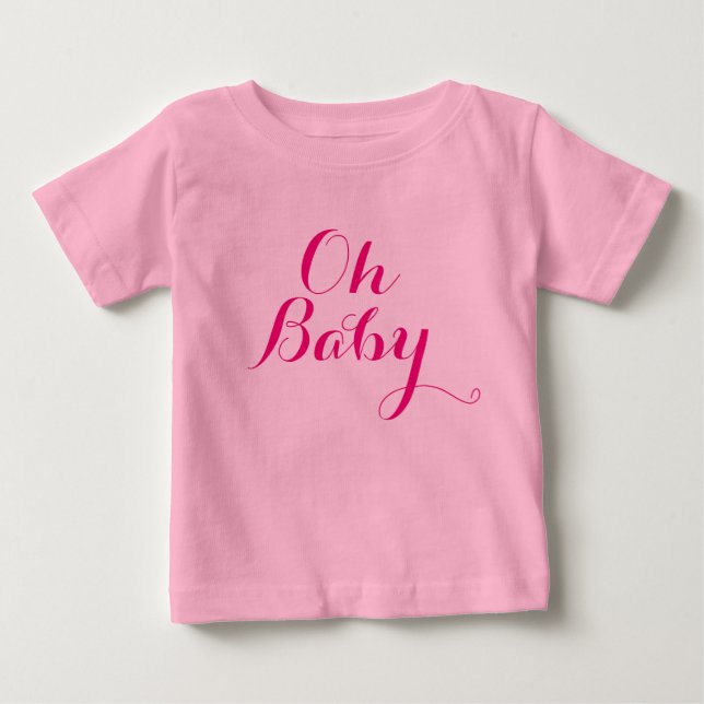 Oh Baby Tutu T-Shirt (Front)
