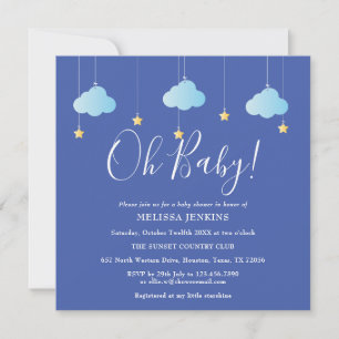 Oh Baby Twinkle Twinkle Baby Shower / Sprinkle Invitation