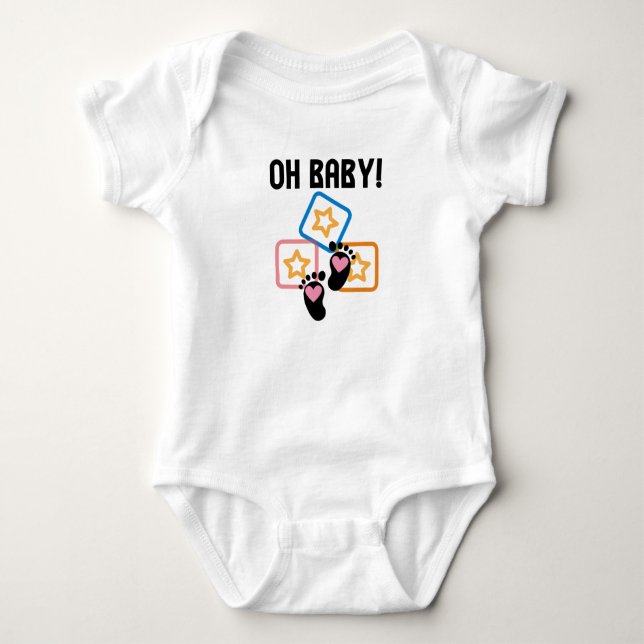 Oh Baby.w Baby Bodysuit (Front)