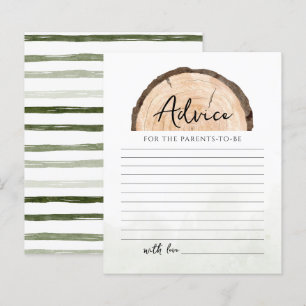 Oh Baby Woodland Watercolor Advice Parents Game