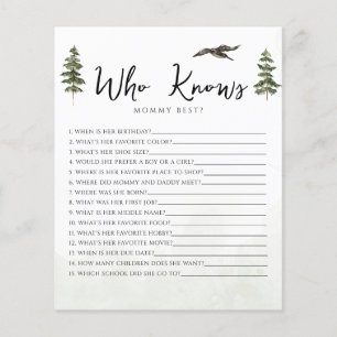 Oh Baby Woodland Who Knows Mummy Baby Game