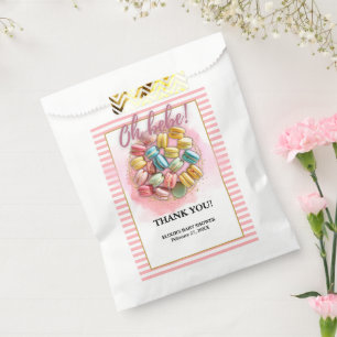 Oh bebe French Patisserie Baby Shower Favour Bag