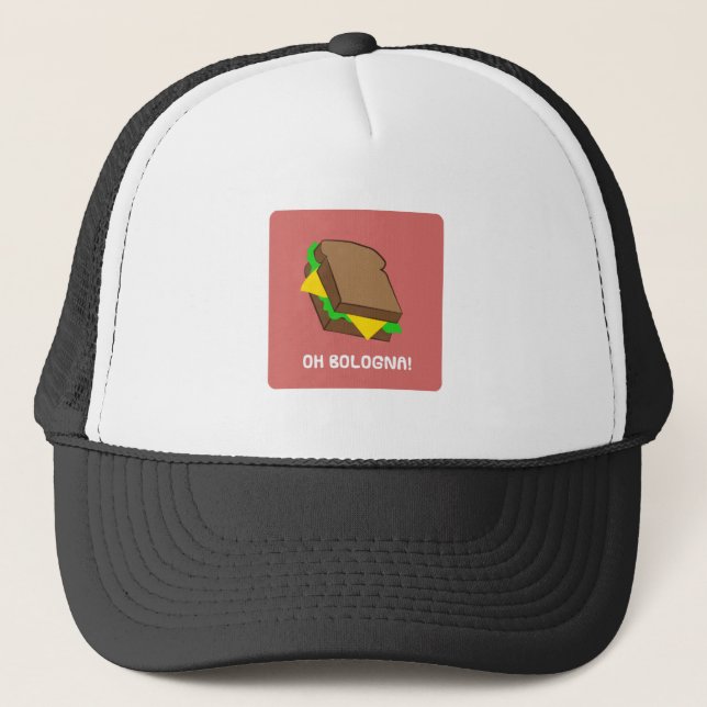 Oh Bologna Trucker Hat (Front)