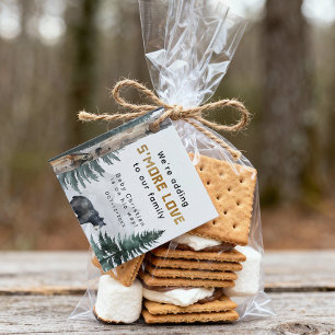 Oh Boy Adventure Begin   S’more Love Baby Shower F Favour Tags