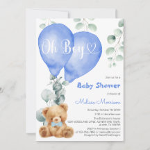 Oh Boy Baby Boy Shower