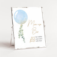 Oh Boy Balloon Baby Shower Mum Osa Bar