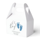 Oh Boy Blue Feet Baby Shower