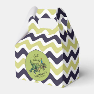 Oh Boy! Cute Dinosaur Baby Shower Favour Box