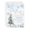 Oh Boy invitation, Winter baby shower Invitation