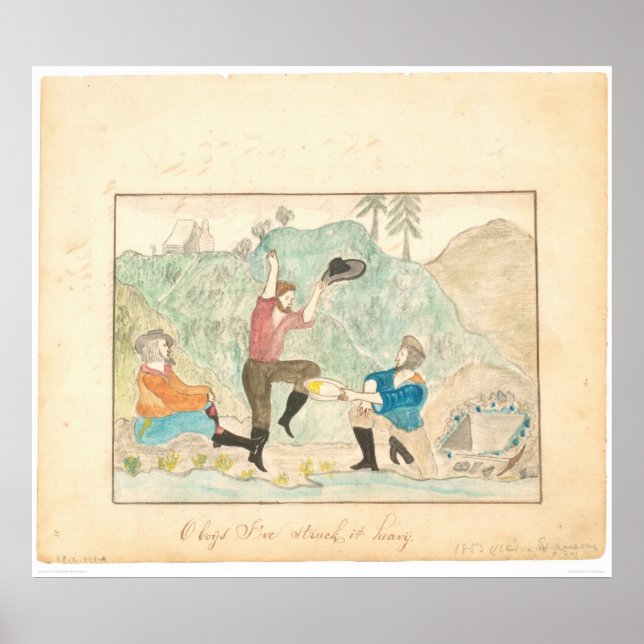 Oh Boys, I've Struck it Heavy (1603A) Poster (Front)