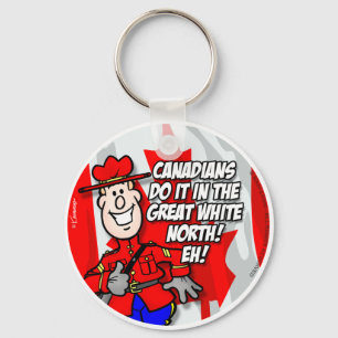 Oh Canada EH! Key Ring