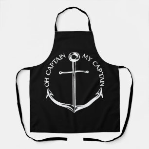 Oh Captain My Captain Apron