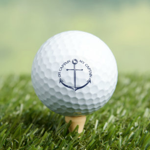 Oh Captain My Captain Golf Balls