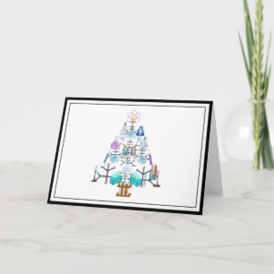 Oh Chemist Tree, Oh Christmas Tree Holiday Card