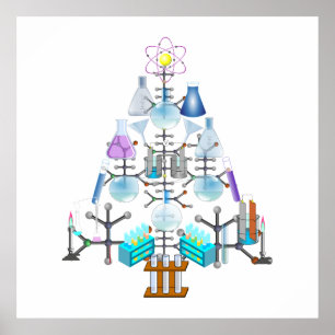 Oh Chemist Tree, Oh Christmas Tree Poster