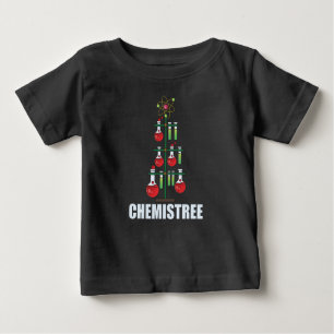 Oh Chemistree Christmas Chemistry Science teacher Baby T-Shirt