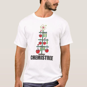 Oh Chemistree Christmas Chemistry Science teacher T-Shirt