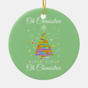 Oh Chemistree Colourful Periodic Table Elements Ch Ceramic Ornament