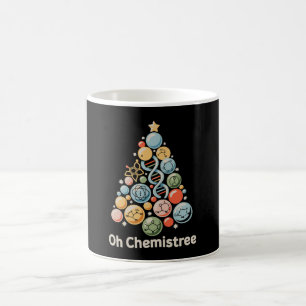 Oh Chemistree Science Chemistry Lab Christmas Xmas Coffee Mug