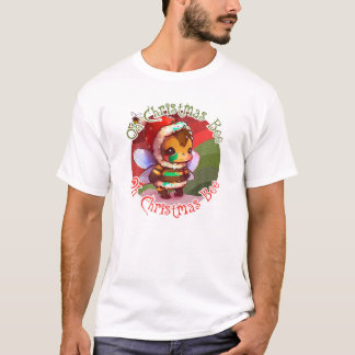  Oh Christmas Bee Cute Kawaii Xmas Bee Christmas  T-Shirt