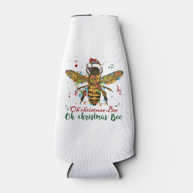 Oh Christmas Bee Oh Christmas Bee Light Bottle Cooler (Front)