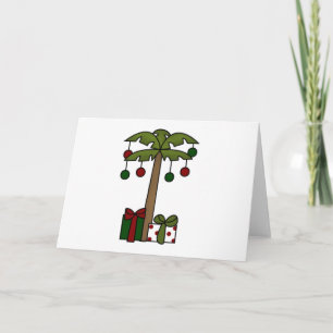 Oh Christmas Palm Tree Holiday Card