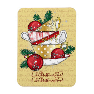 Oh Christmas Tea! Magnet