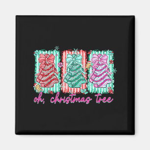 Oh Christmas Tree Cakes Debbie Becky Jen Cake Love Magnet