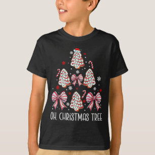 Oh Christmas Tree Cakes Debbie Becky Jen Cake Love T-Shirt