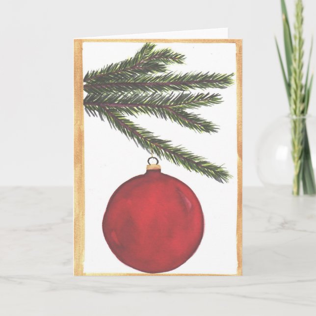 Oh Christmas Tree Card (Front)