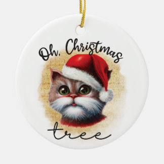 Oh Christmas Tree | Double Sided Ceramic Ornament