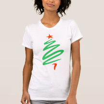 Oh Christmas Tree Green Red Women's Tee