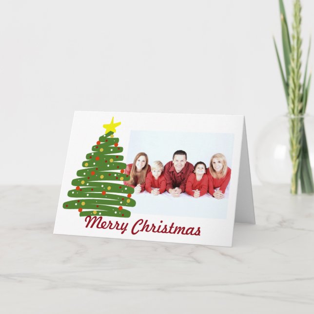 Oh Christmas Tree Holiday Card (Front)