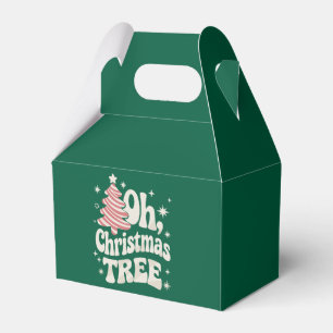 Oh Christmas Tree Light Merry Christmas Xmas Favour Box