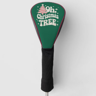 Oh Christmas Tree Light Merry Christmas Xmas  Golf Head Cover