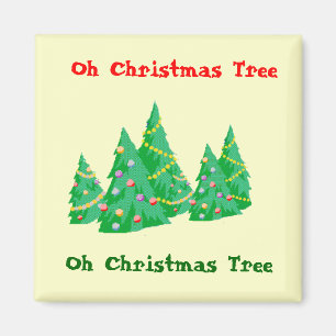 Oh Christmas Tree Magnet