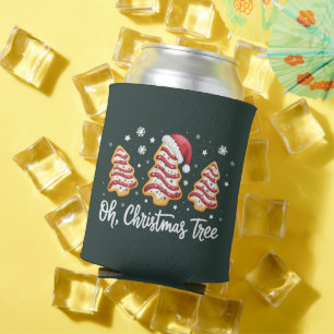 Oh, Christmas Tree Merry Christmas Debbie Cookie Can Cooler
