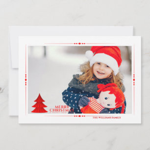 Oh Christmas Tree Photo Holiday Card