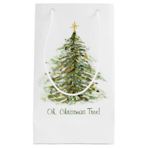 Oh, Christmas Tree Small Gift Bag