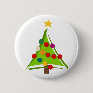 Oh Christmas Tree Tshirts and Gifts 6 Cm Round Badge