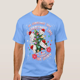 Oh Christmas Tree Your Ornaments Are History Cats  T-Shirt