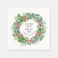 Oh Come Let Us Adore Him Christian Christmas