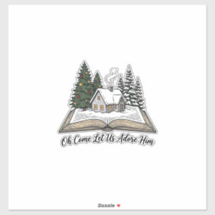Oh Come Let Us Adore Him Christmas Book Design_1