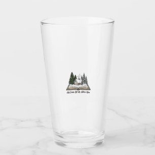 Oh Come Let Us Adore Him Christmas Book Design_1 Glass