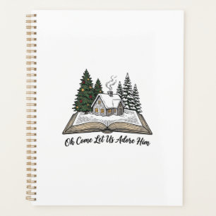 Oh Come Let Us Adore Him Christmas Book Design_1 Planner