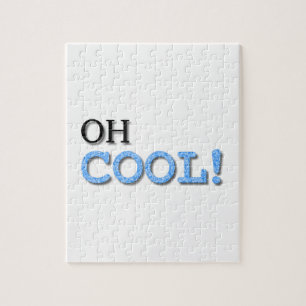 Oh Cool Text Jigsaw Puzzle