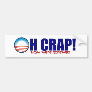 Oh Crap! Bumper Sticker