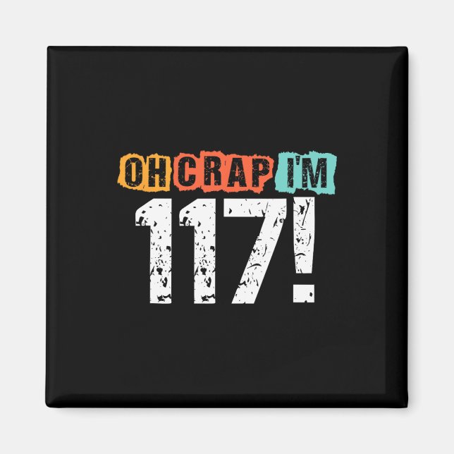 Oh Crap  Magnet (Front)
